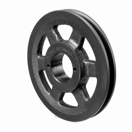 Browning 1 Groove Cast Iron Bushed Bore Multiple Sheave, 1H3V60 1H3V60